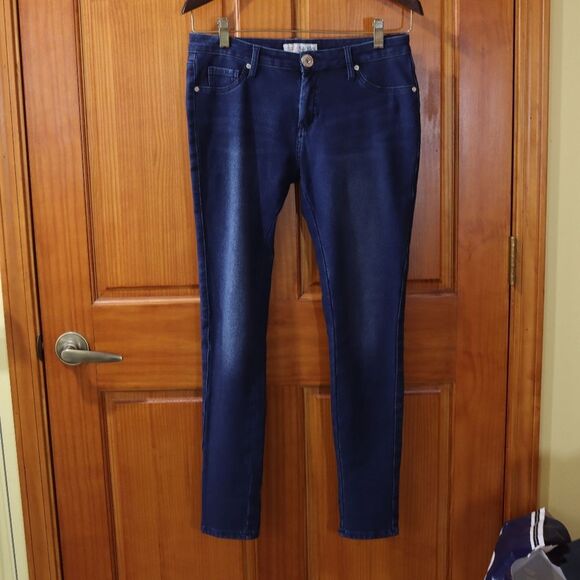 Guess Vintage y2k Blue Denim Low Rise Skinny Jean's 10 - Picture 2 of 13
